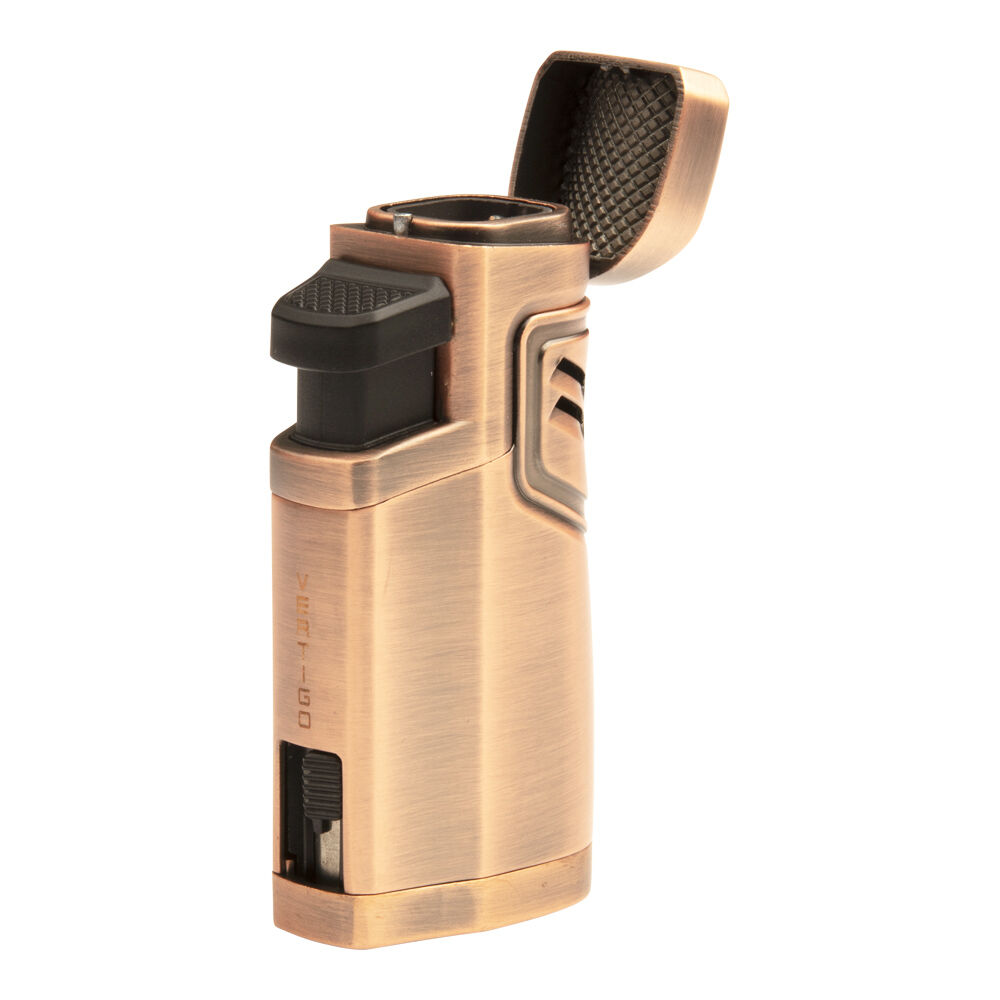 Vertigo Hercules Quad Lighter Copper, , jrcigars